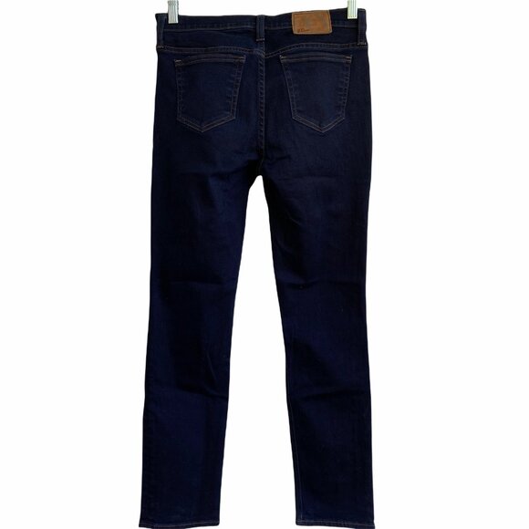 J Crew Womens Matchstick Jeans Size 27 Dark Wash E0079 Cotton Blend Stretch - Picture 3 of 12
